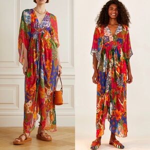 Farm Rio Sunny Mix Maxi Dress